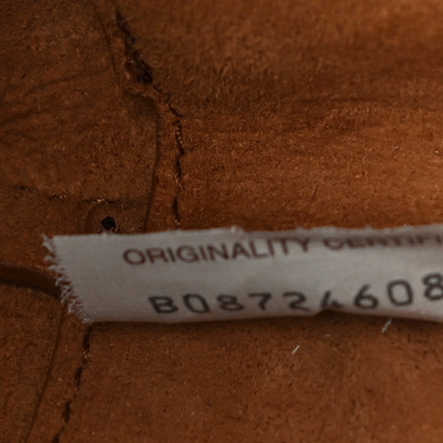 Grained Calfskin Swoop Bordeaux