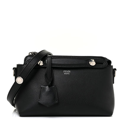 Fendi Vitello Dolce Mini By The Way Boston Bag Black 1 of 8