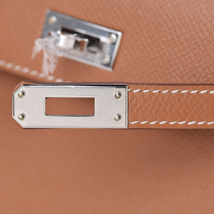 Hermes Epsom Mini Kelly Sellier 20 Gold 25 of 35