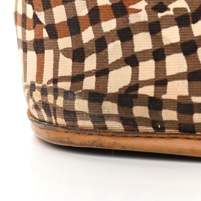 MCM Visetos Large Liz Reversible Shopper Tote Cognac 17 of 20