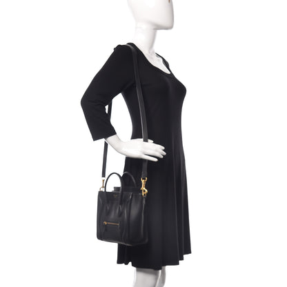 Celine Smooth Calfskin Nano Luggage Black 2 of 12