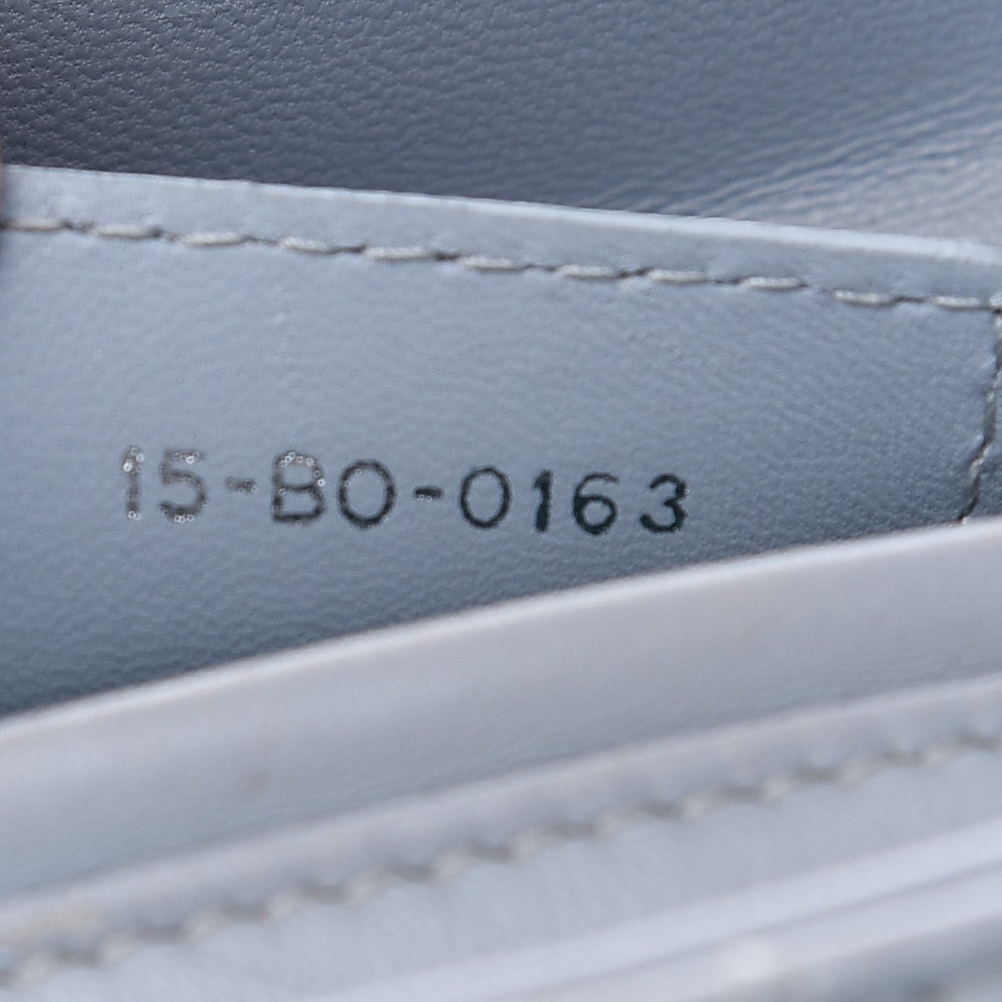 Lambskin Cannage Medium Bi-Color Lady Dior Grey Turquoise