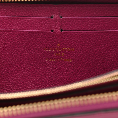 Louis Vuitton Empreinte Clemence Wallet Raisin 6 of 7