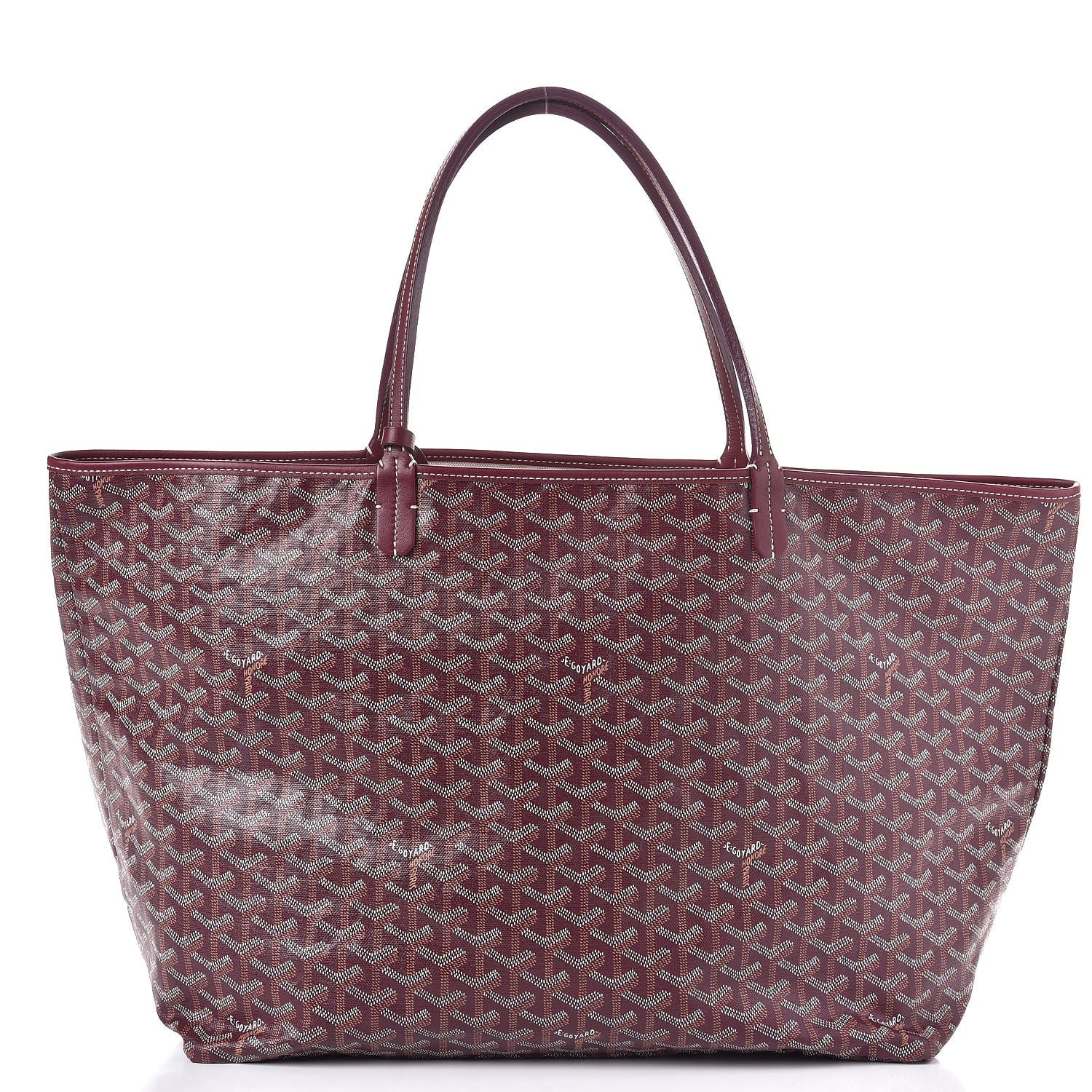 Goyard Goyardine Saint Louis GM Burgundy 3 of 9