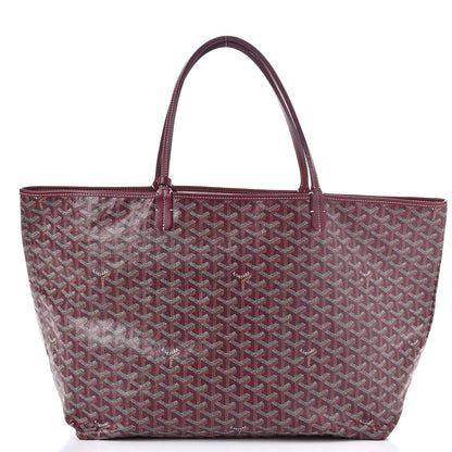 Goyard Goyardine Saint Louis GM Burgundy 3 of 9