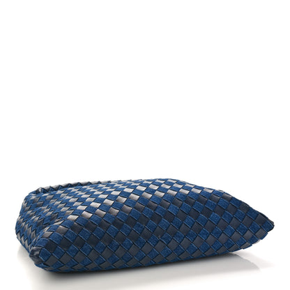 Bottega Veneta Denim Calfskin Intrecciato Small Hop Abyss Indigo 4 of 8