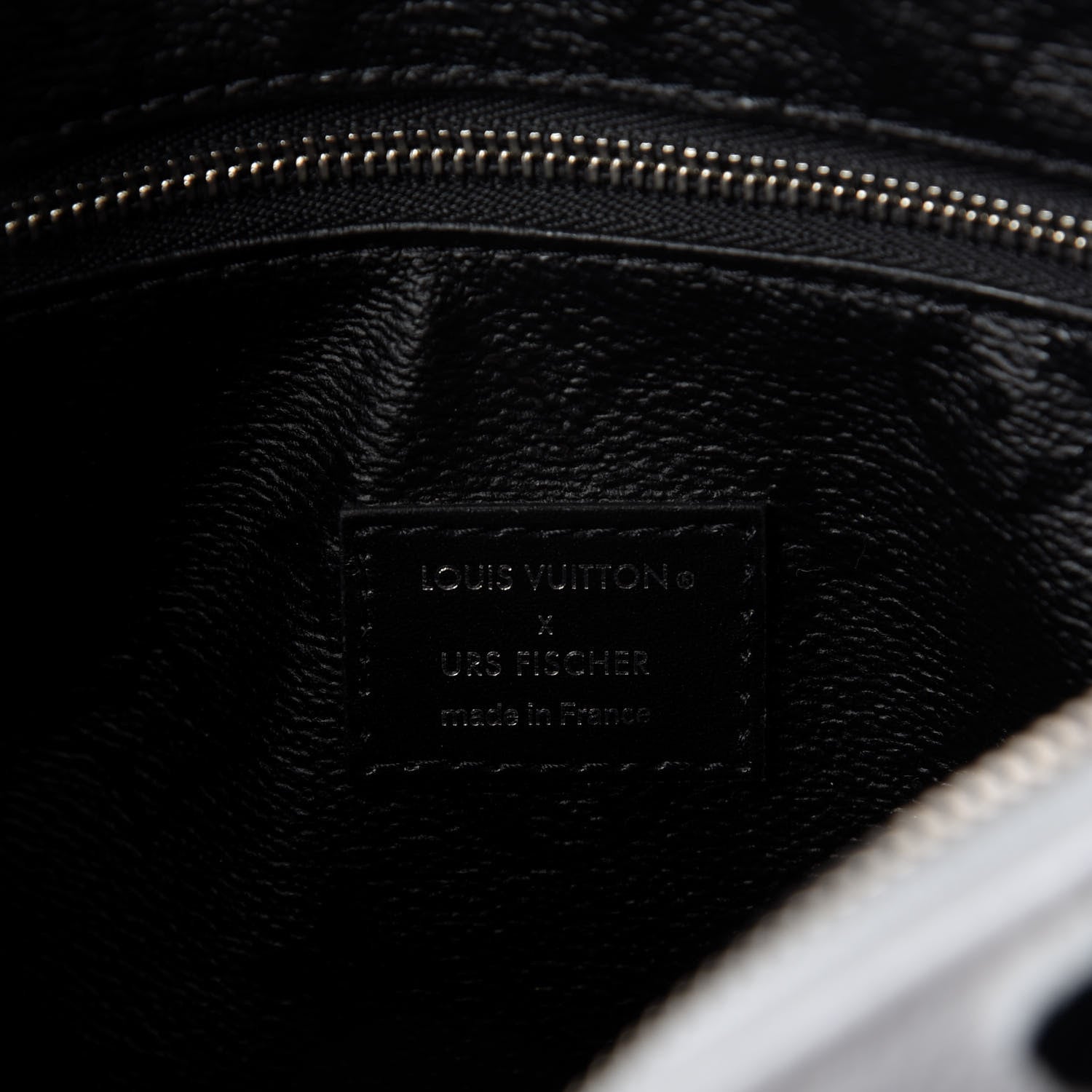 Louis Vuitton X UF Tufted Monogram Speedy Bandouliere 25 White Black 8 of 10