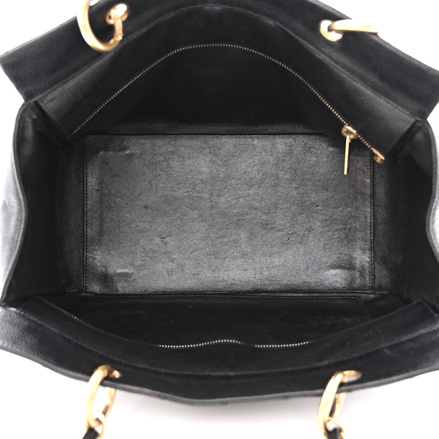 Chanel Caviar Quilted Grand Timeless Tote GTT Black 5 of 13