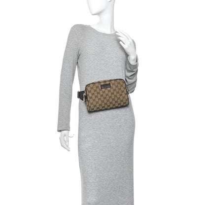Gucci Monogram Belt Bag Dark Brown 2 of 10