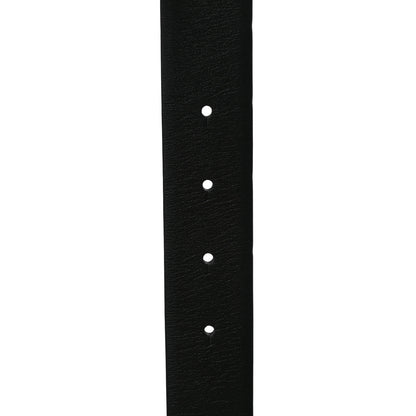 Chanel Calfskin CC Reversible Belt 80 32 Black Burgundy 4 of 4
