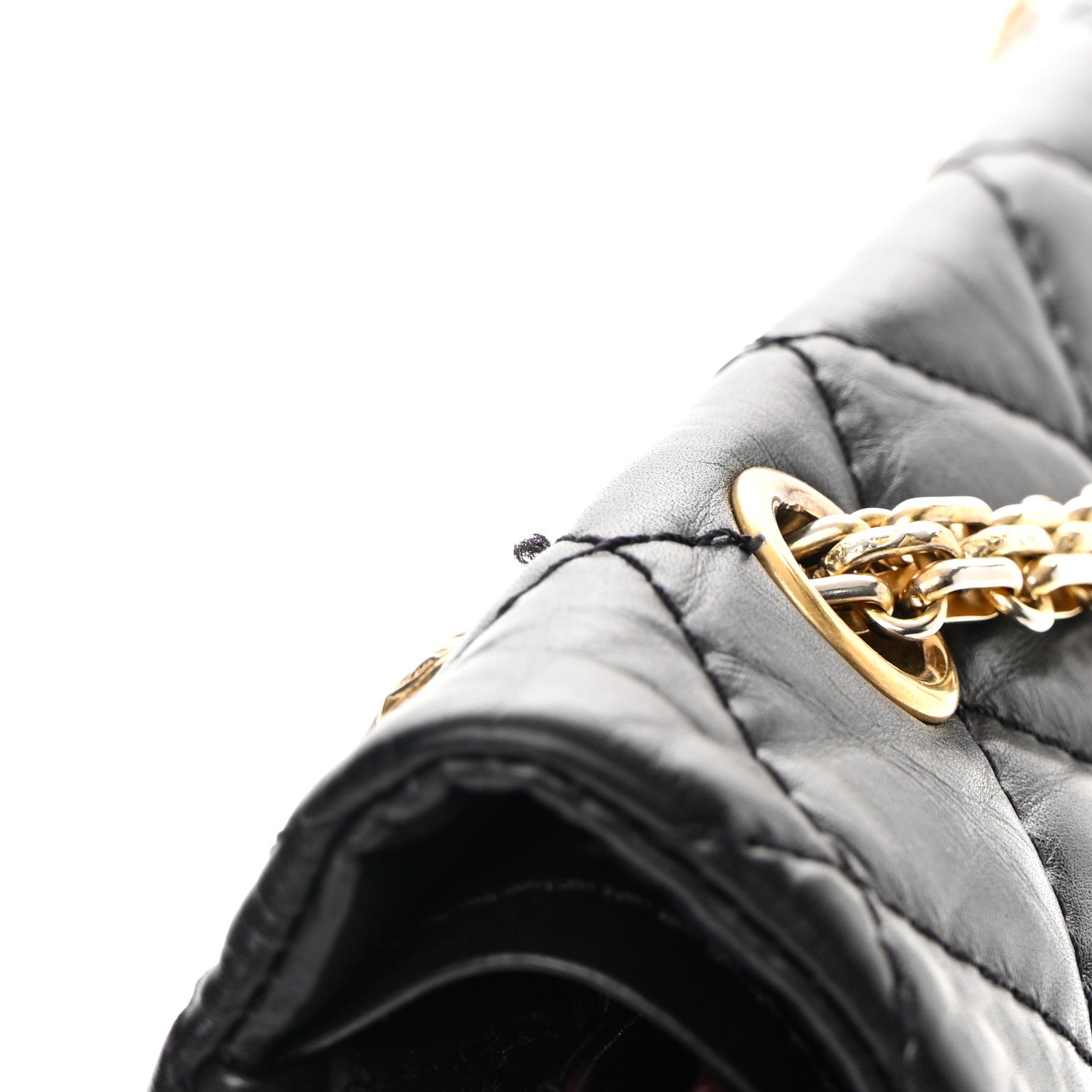 Chanel Aged Calfskin Quilted 2.55 Reissue 227 Flap Black 14 of 15