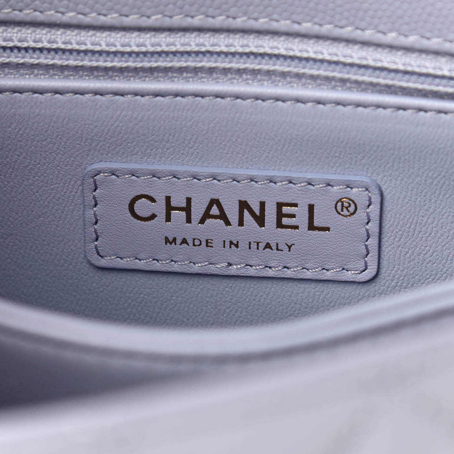 Chanel Caviar Quilted Mini Coco Handle Flap Light Purple 6 of 9