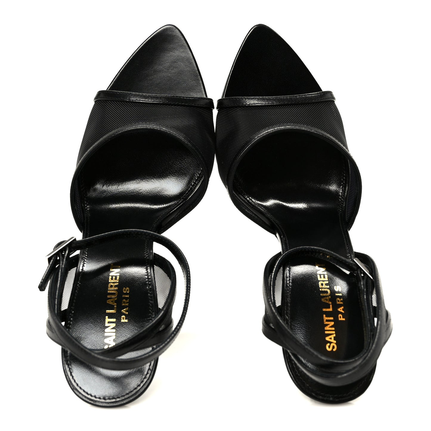 Tulle Missy 110 Ankle Strap Sandals 37.5 Black