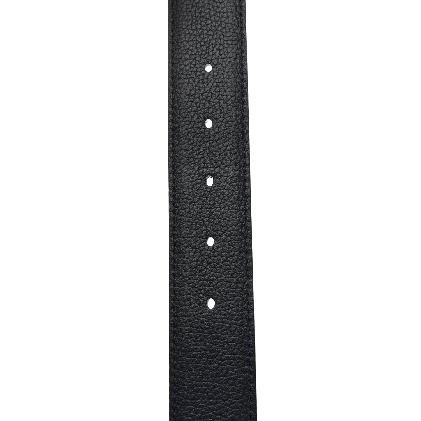Grained Calfskin 35mm Montaigne Belt 90 Black