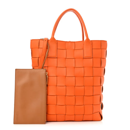 Bottega Veneta Nappa Maxi Cabat 30 Burned Orange 1 of 10