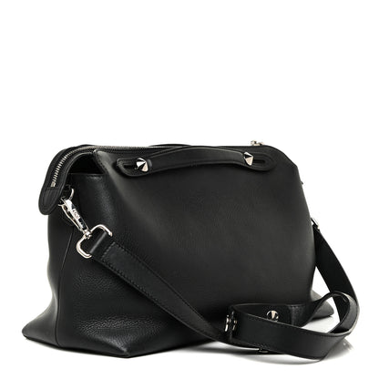 Fendi Vitello Dolce Marmol Large By The Way Boston Bag Black 3 of 21