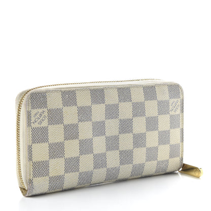 Louis Vuitton Damier Azur Zippy Wallet 3 of 10