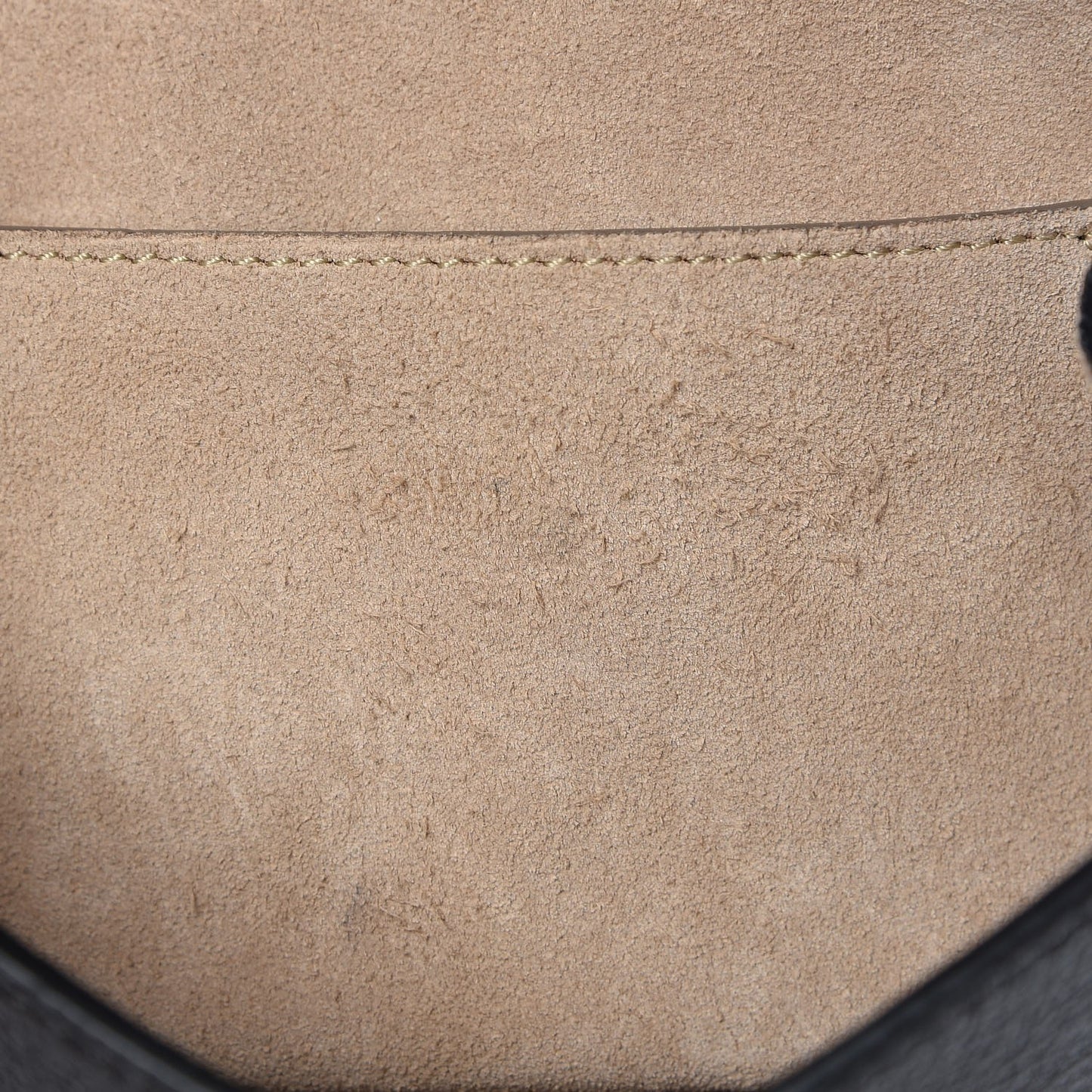 Grained Lambskin Mini Drew Shoulder Bag Black