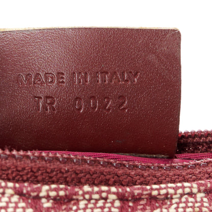 Christian Dior Monogram Saddle Coin Purse Bordeaux 7 of 8