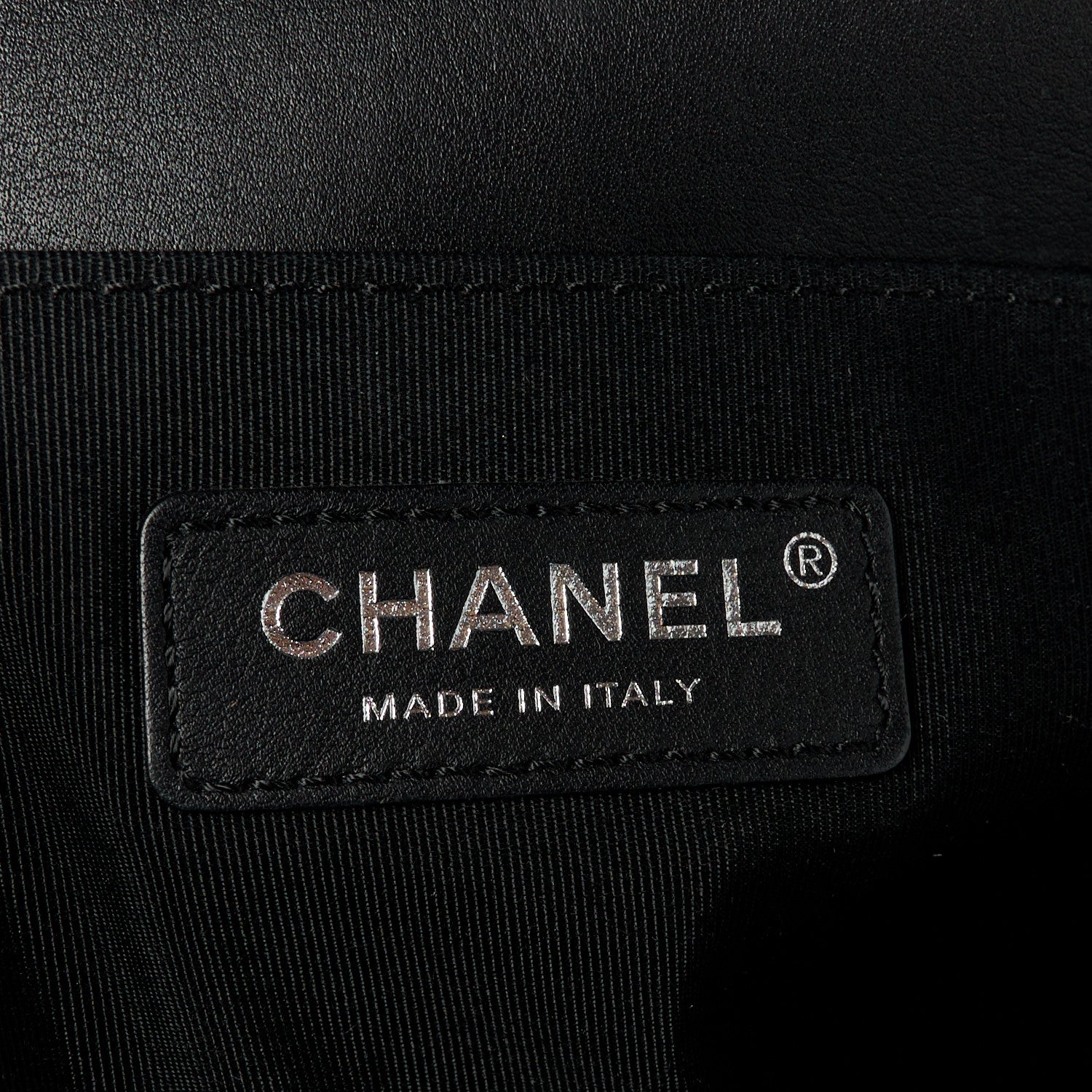 Chanel Calfskin Pearl Tweed Medium Boy Flap Black 6 of 10