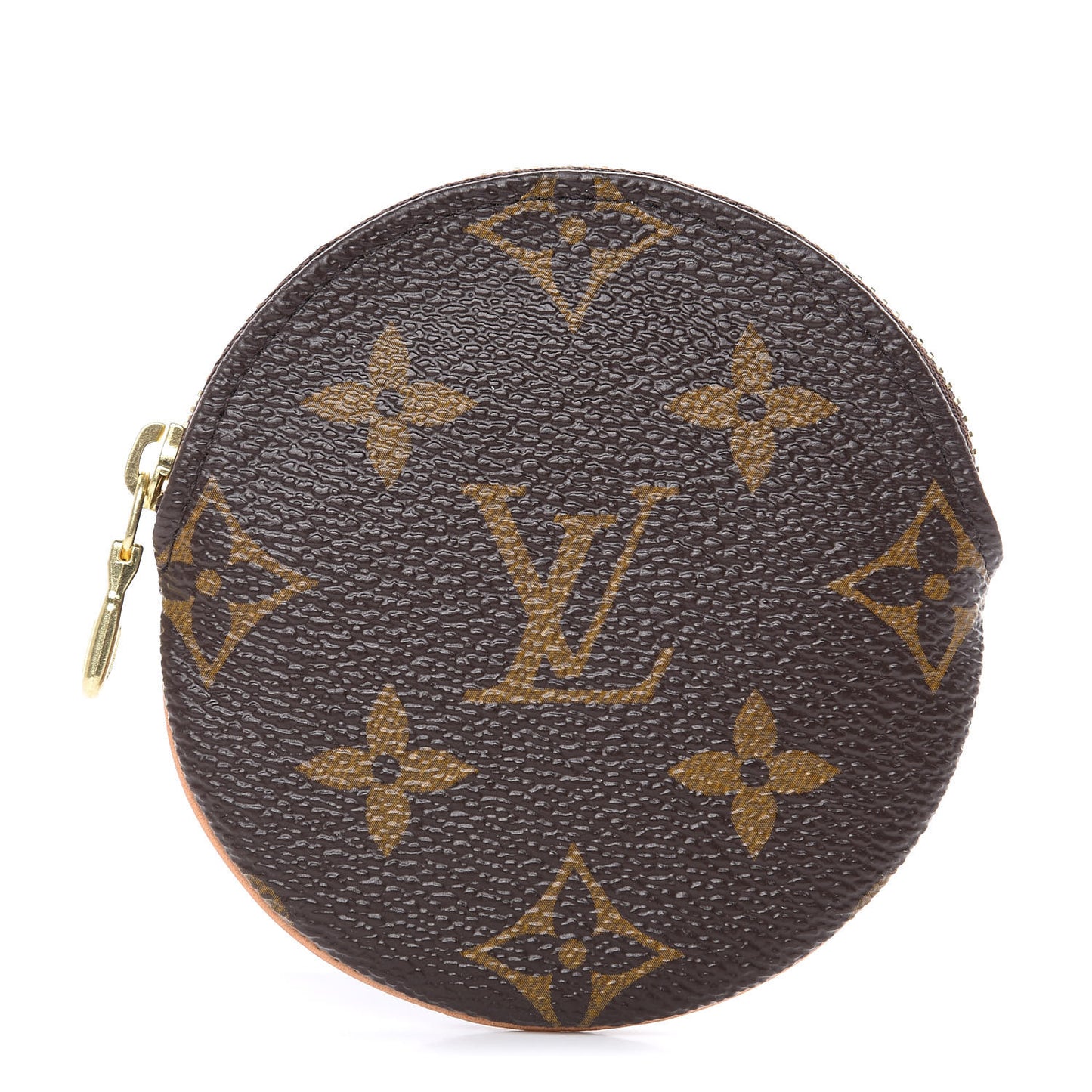 Monogram Round Coin Purse