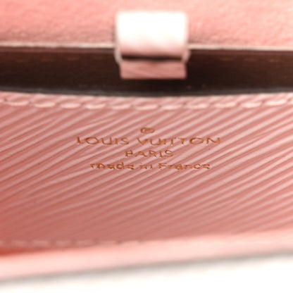 Louis Vuitton Epi Asnieres Flowers Twist Shoulder Bag PM White 6 of 10