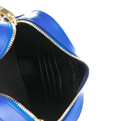 Saint Laurent Grain De Poudre Small Classic Monogram Camera Bag Blue Majorelle 5 of 7