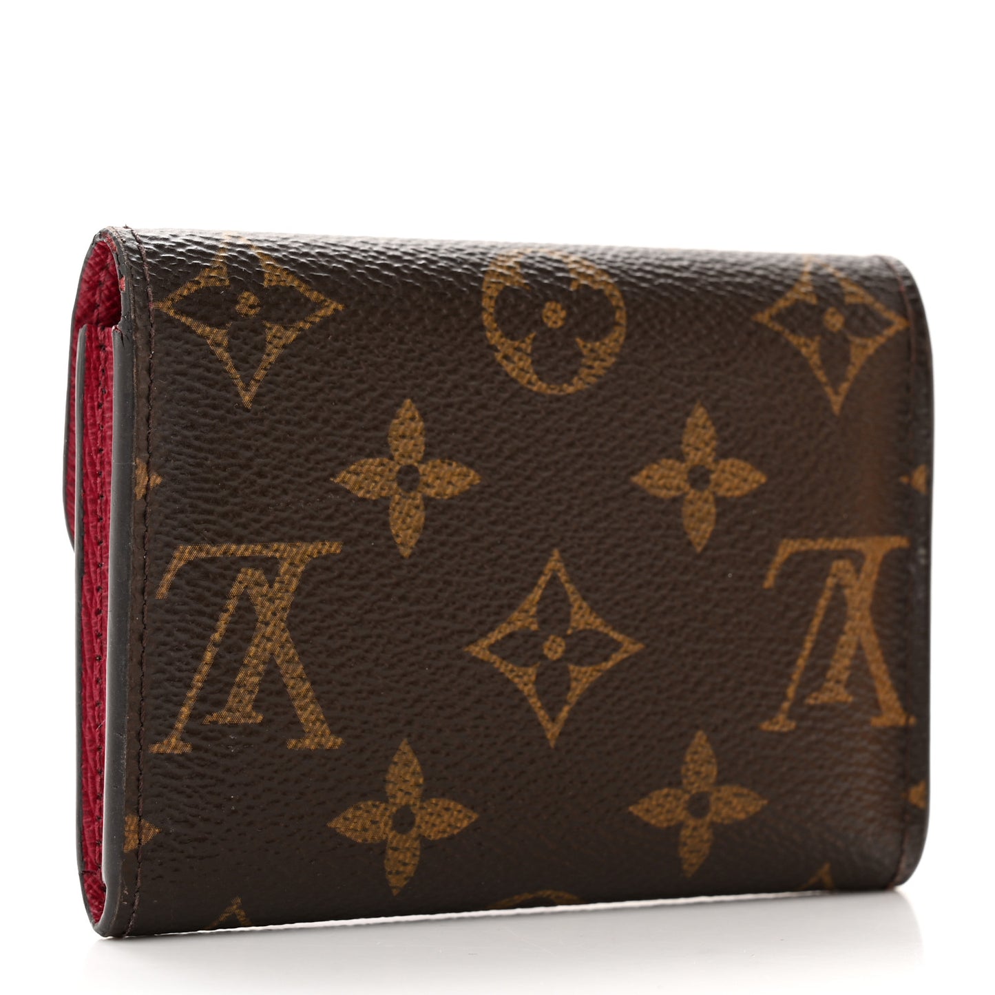 Monogram Rosalie Coin Purse Fuchsia
