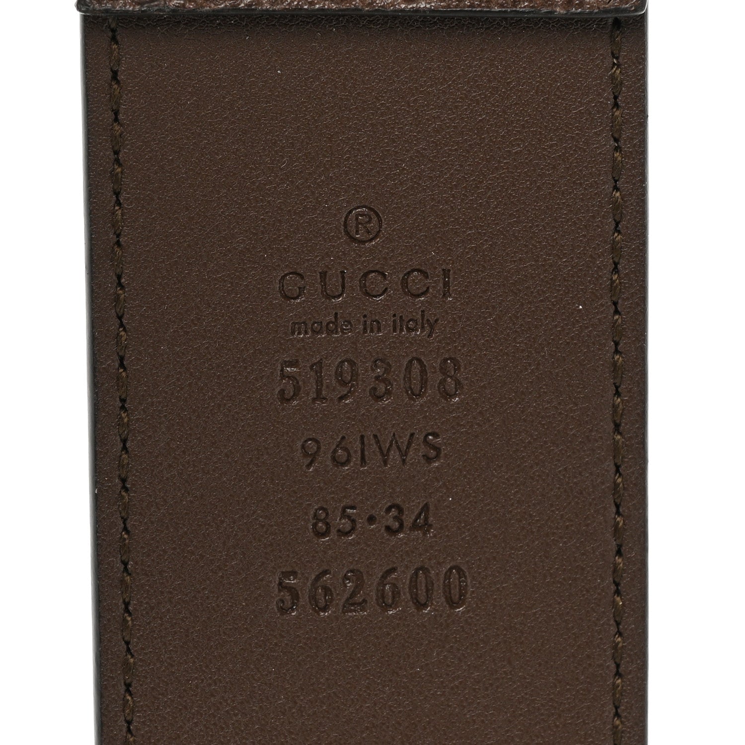 Gucci GG Supreme Monogram Web Small Ophidia Belt Bag 85 34 Dark Brown 10 of 10