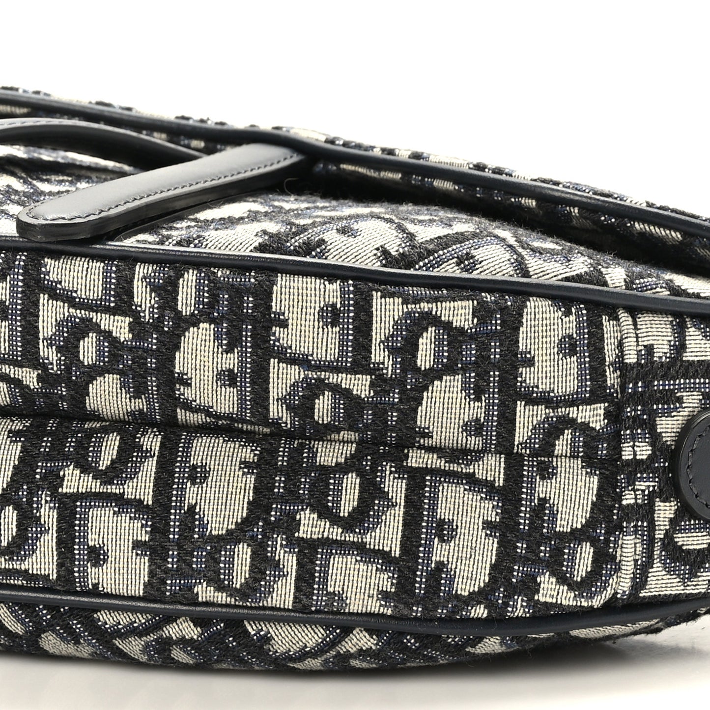 Oblique Saddle Bag Blue