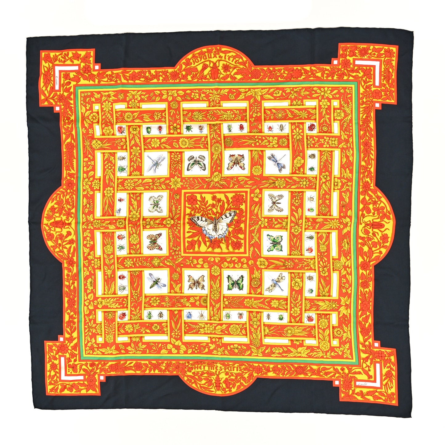 Silk Joyaux de L'ete Scarf 90