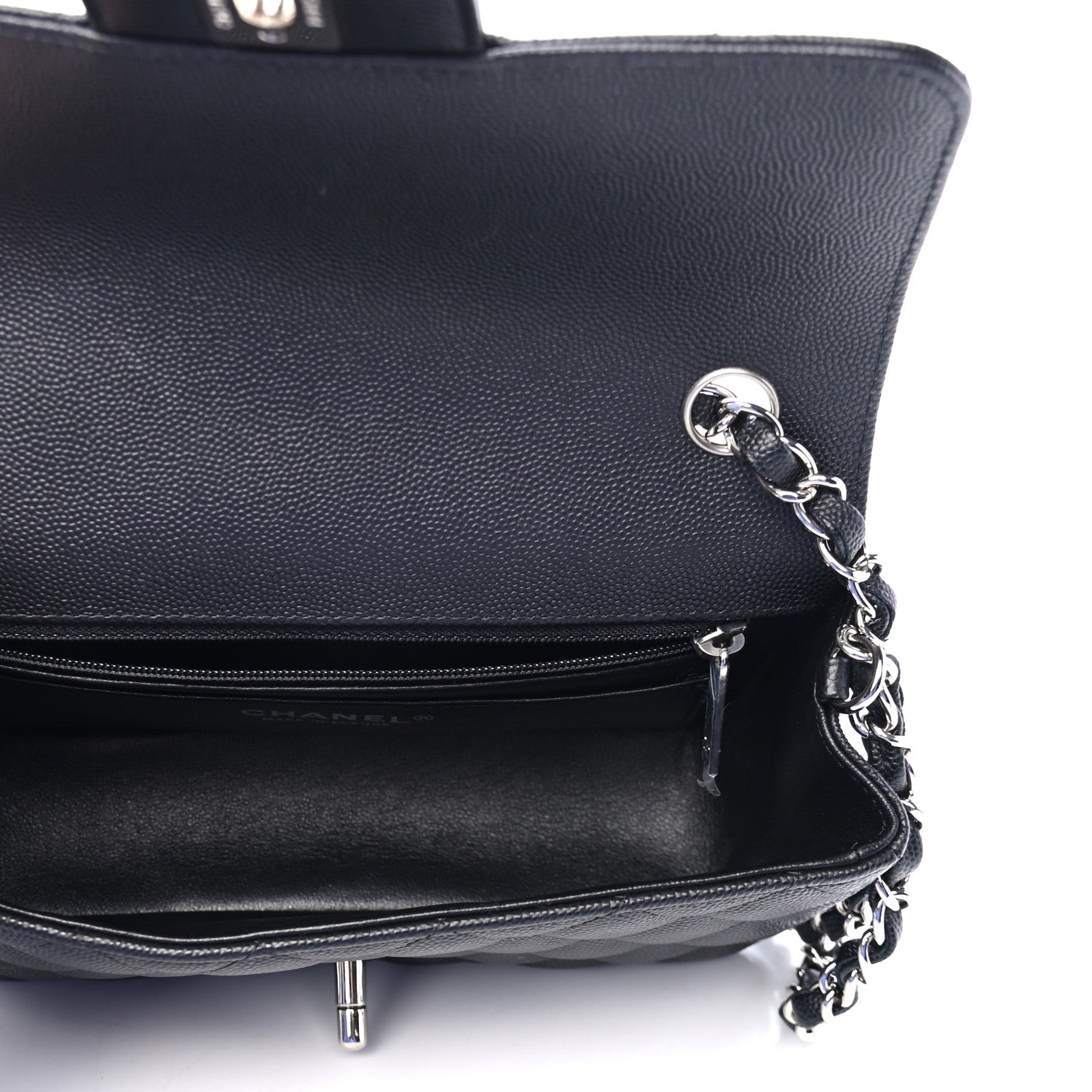Chanel Caviar Quilted Mini Rectangular Flap Black 4 of 4