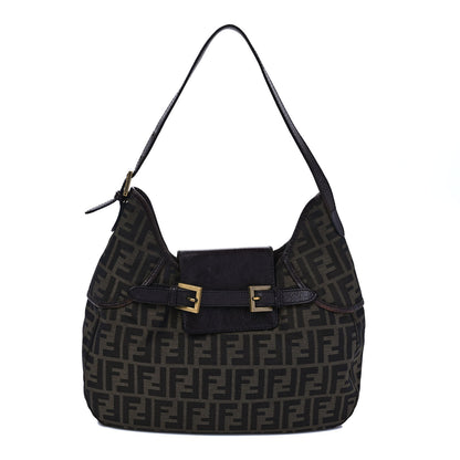 Fendi Zucca Hobo Tobacco 1 of 13