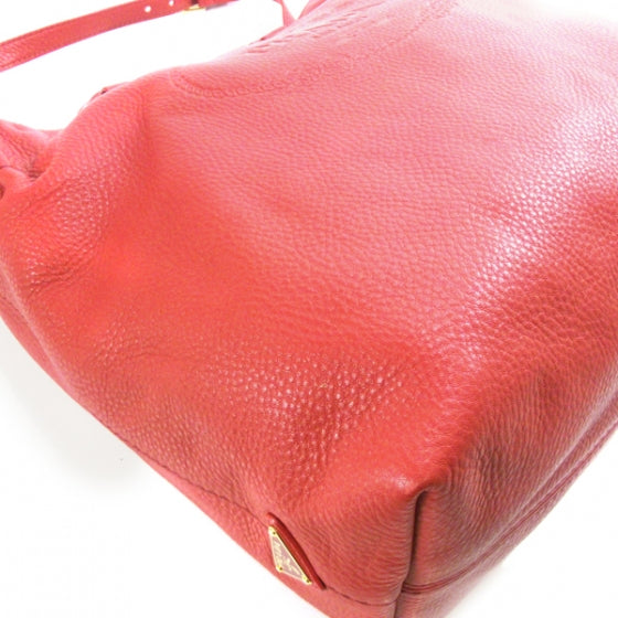 Vitello Daino Shopping Tote Fuoco