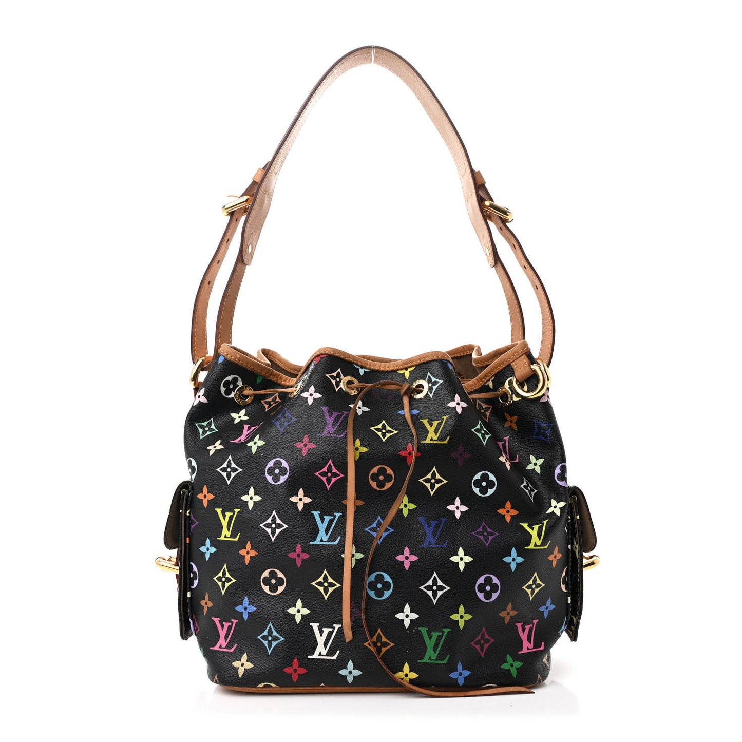 Monogram Multicolor Petit Noe Black