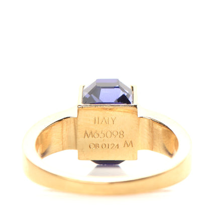 Louis Vuitton Swarovski Gamble Ring Medium 5 Azur Gold 3 of 3