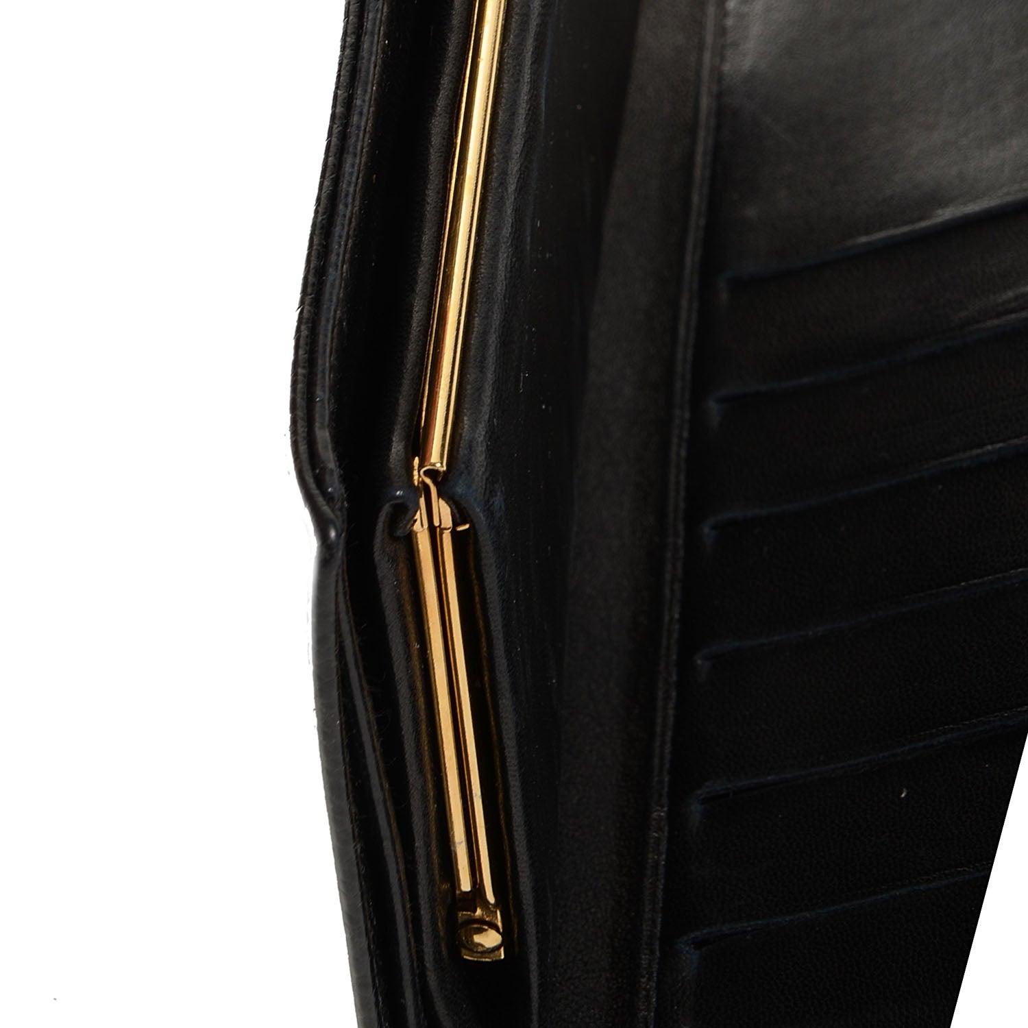 Chanel Caviar CC French Wallet Black 12 of 12