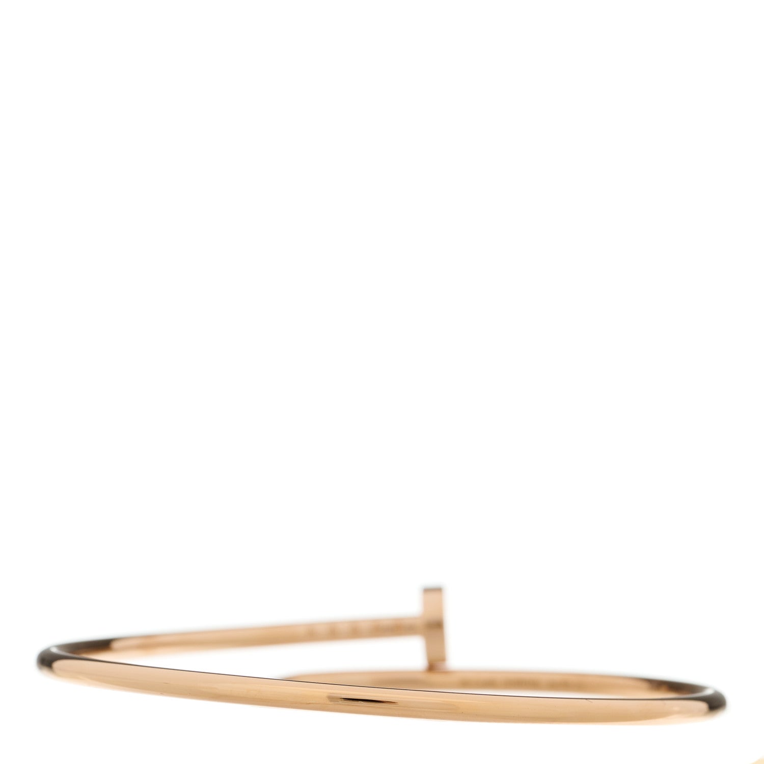 Cartier 18K Pink Gold Small Juste Un Clou Bracelet 16 2 of 4