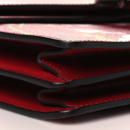 Gucci Calfskin Blooms Print Medium Dionysus Shoulder Bag Romantic Cherry Multicolor 9 of 9