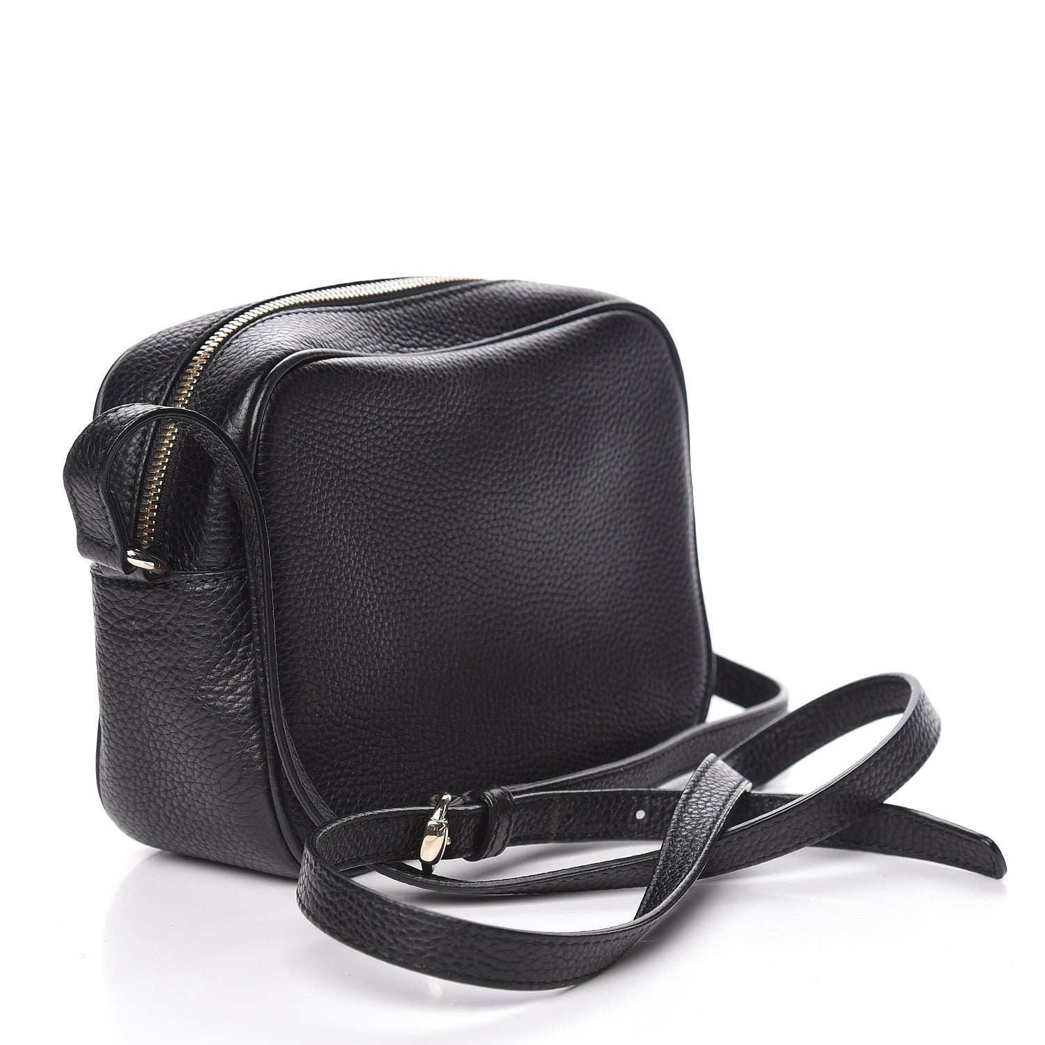 Gucci Pebbled Calfskin Small Soho Disco Bag Black 3 of 10