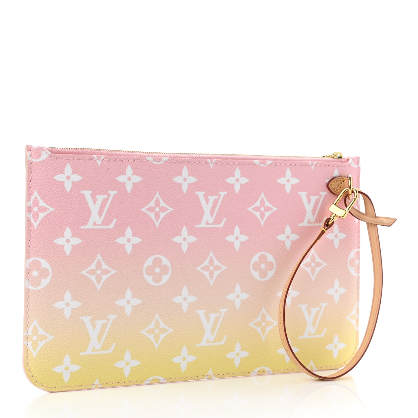 Monogram By The Pool Neverfull MM Pochette Light Pink