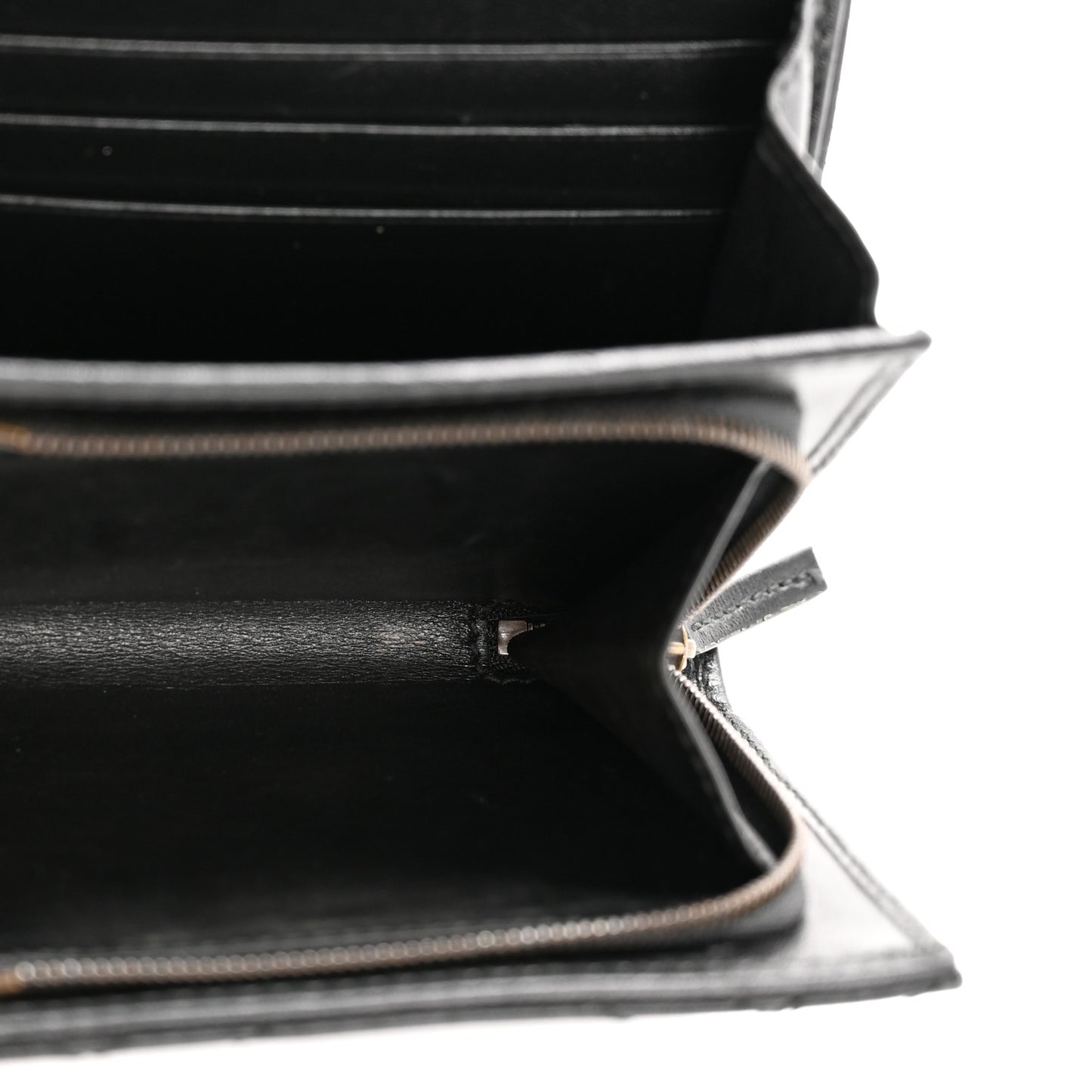Calfskin Matelasse GG Marmont Medium Wallet Black