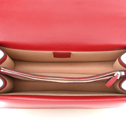 Gucci Snakeskin Azalea Calfskin Enamel Small Dionysus Shoulder Bag New Rock New Cherry Red Electric Blue 5 of 10