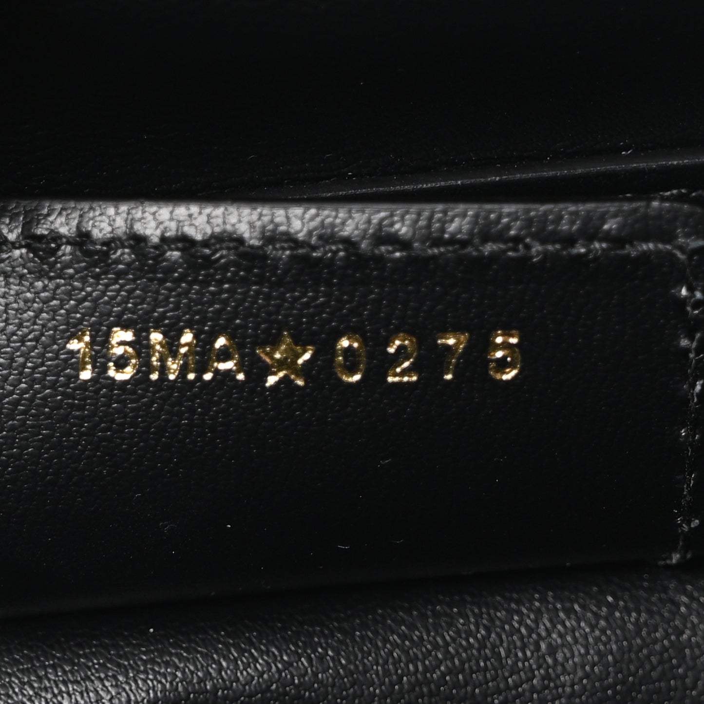 Calfskin Macrocannage Medium D-Motion Bag Black