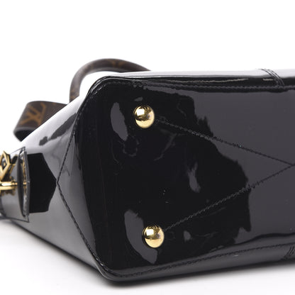 Louis Vuitton Patent Calfskin Miroir Tote Black 7 of 10