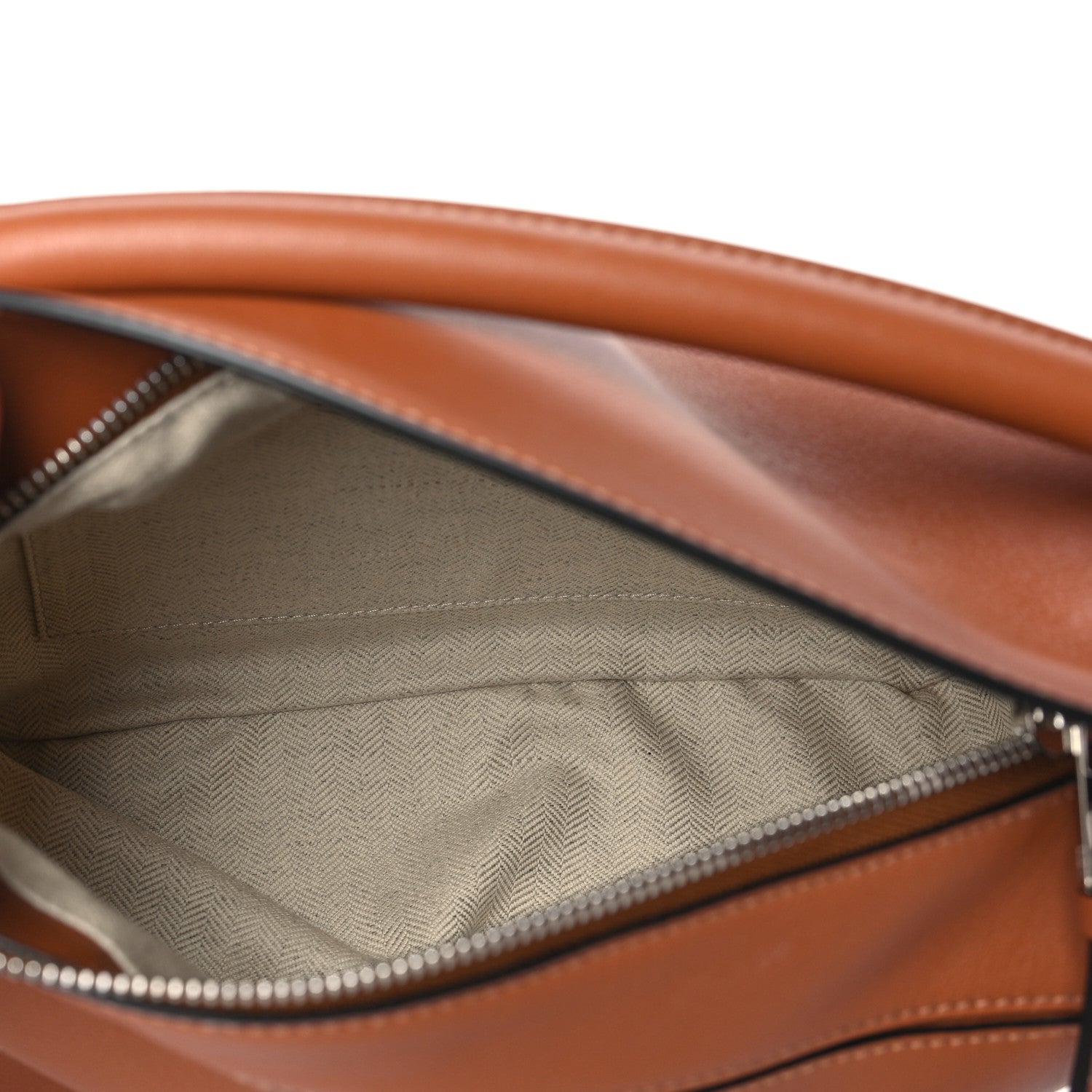 Loewe Grained Calfskin Small Puzzle Bag Tan 5 of 8