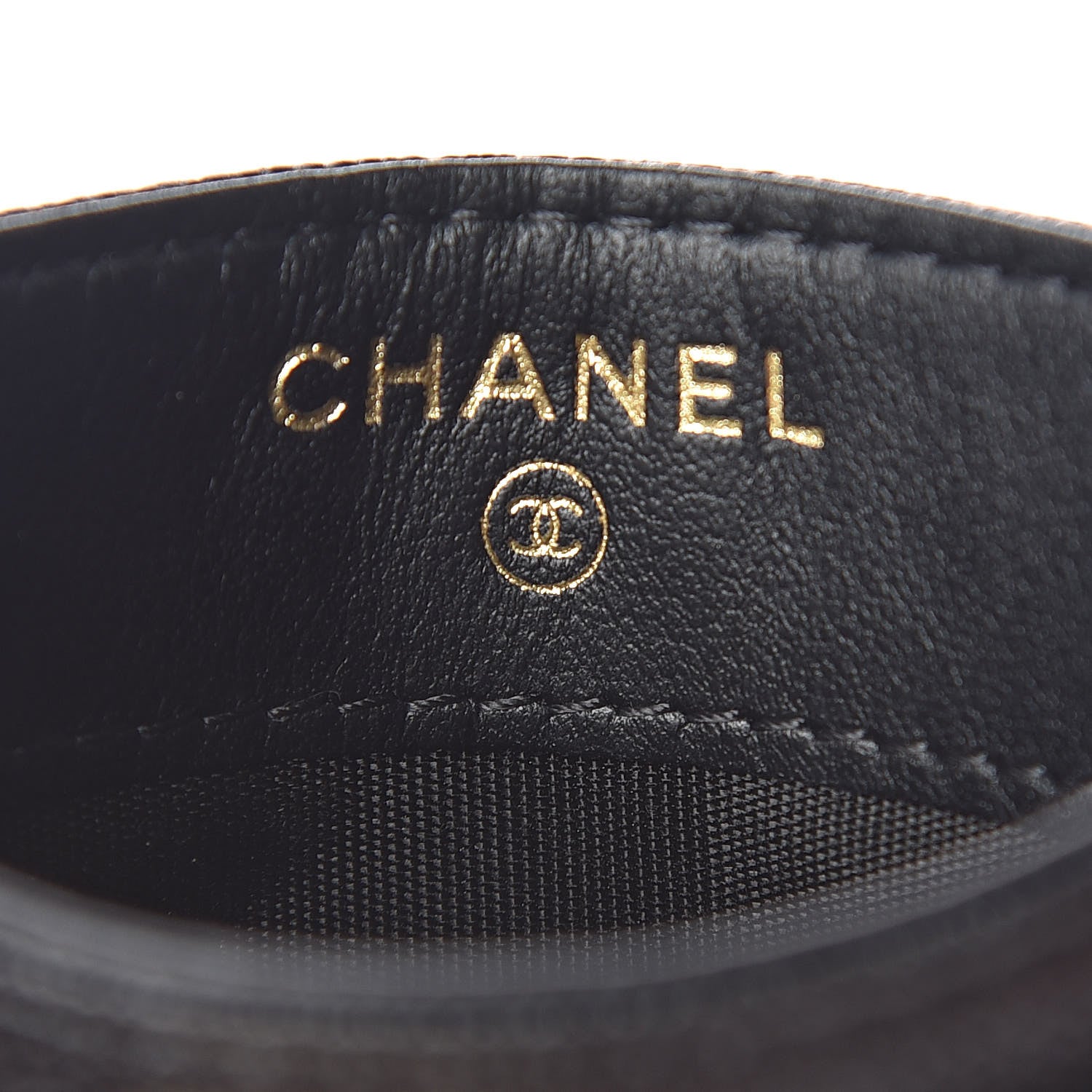 Chanel Caviar Quilted Boy Card Holder Black 6 of 9