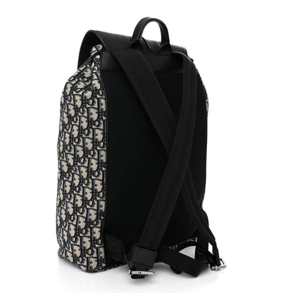 Christian Dior Oblique Motion Backpack Blue 3 of 10