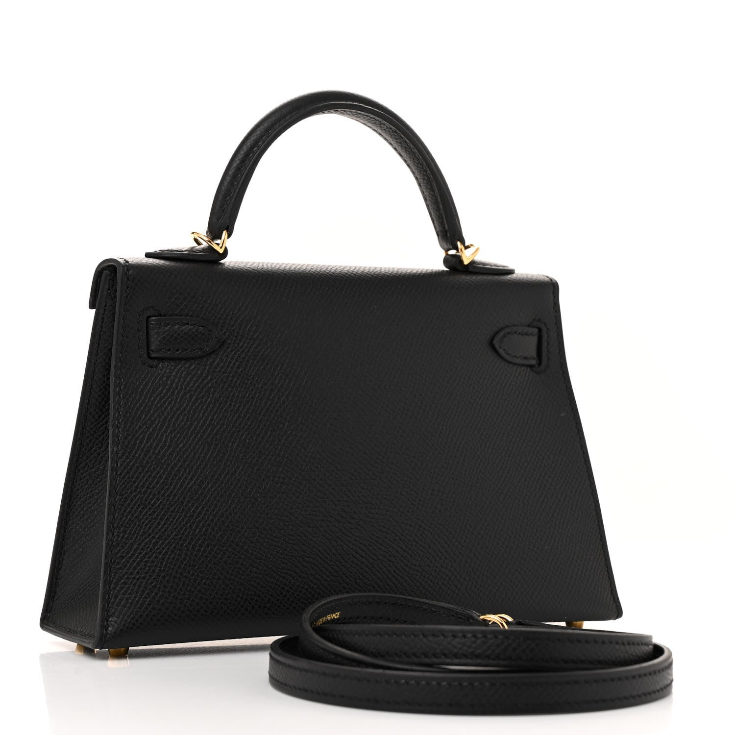 Hermes Epsom Mini Kelly Sellier 20 Black 3 of 11