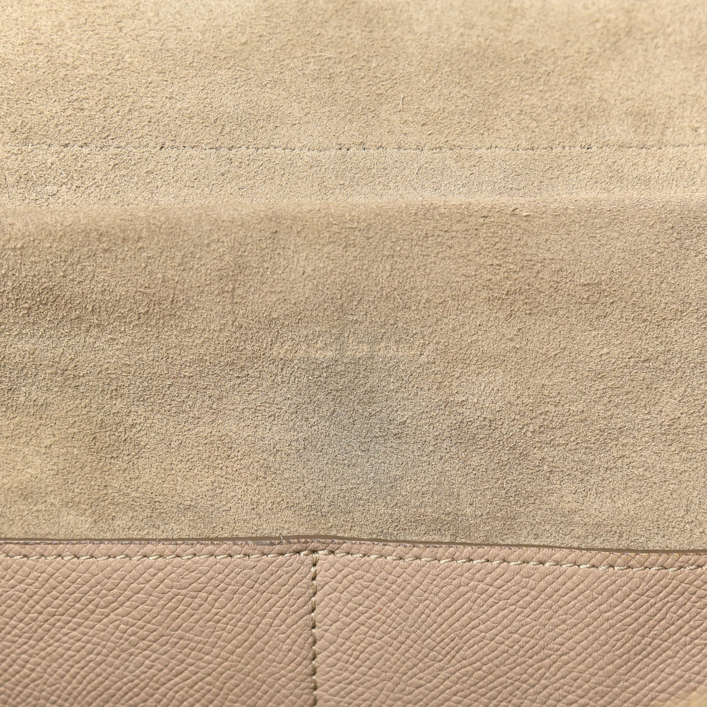 Grained Calfskin Mini Belt Bag Light Taupe